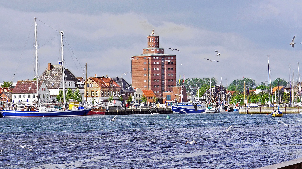  Hafen von Eckernförde mit Speicher 